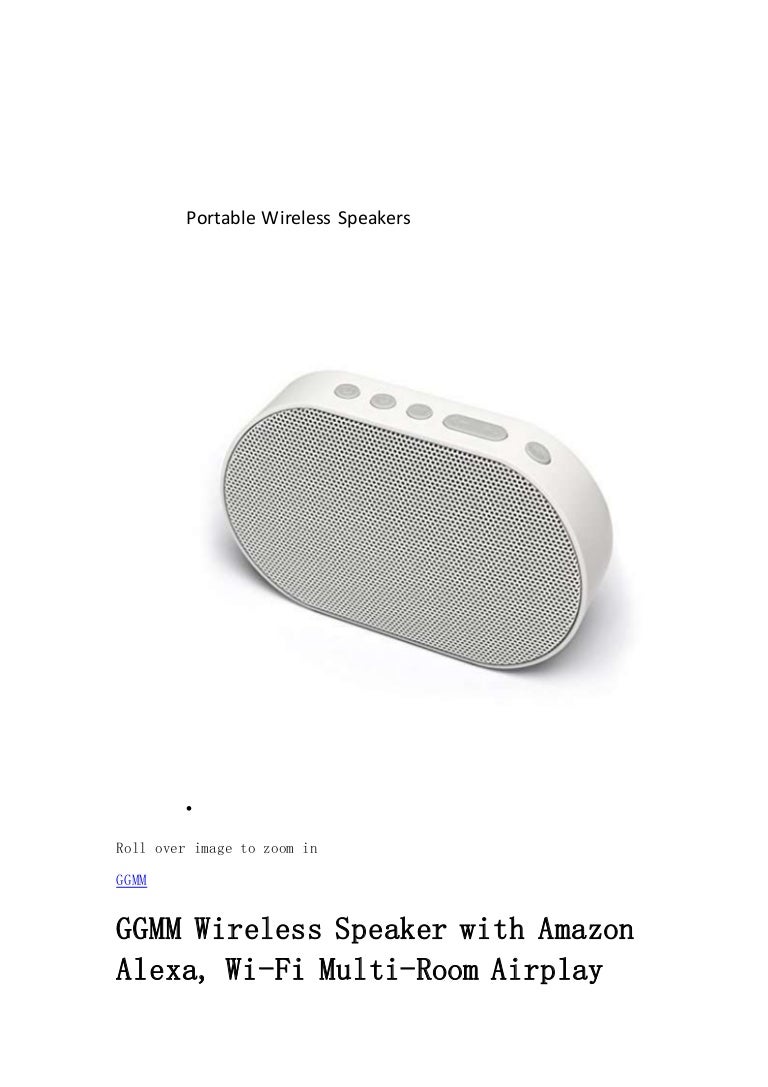 multi wireless speakers
