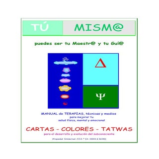 "TÚ mism@ puedes ser tu GUÍA"