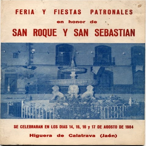 LIBRO FERIA HIGUERA DE CALATRAVA 1984 PDF