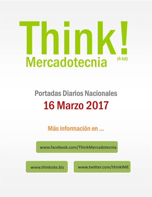 Portadas nacionales 16 marzo-17