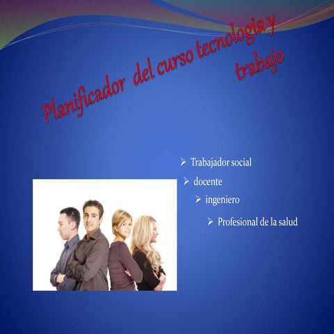 Portafolio DEL CURSO TECNOLOGIA Y TRABAJO