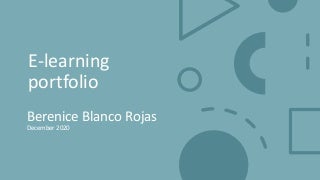 E-learning Portafolio