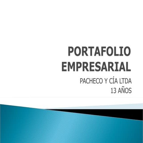 Portafolio de Servicios