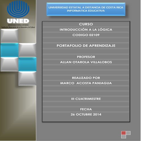 Portafolio Introducción a la Lógica