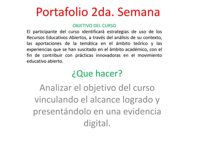 Portafolio 2da semana