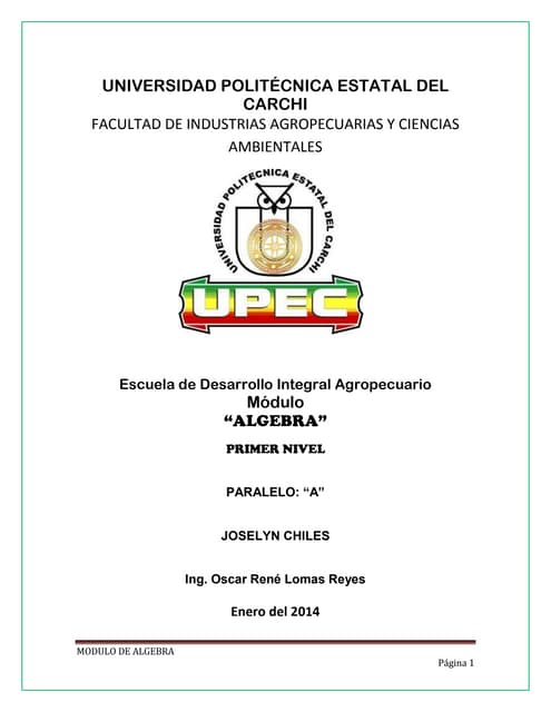 Portafolio de algebra