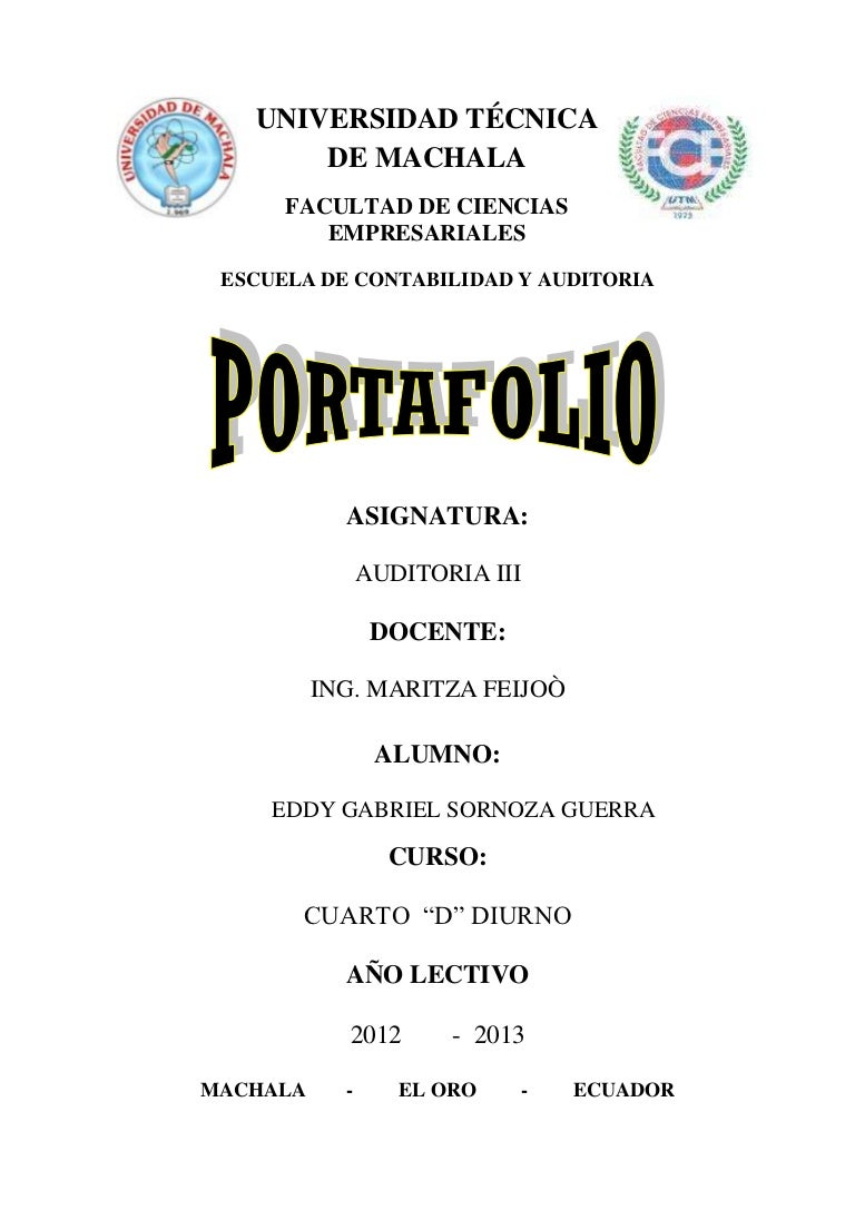 Portafolio de auditoria
