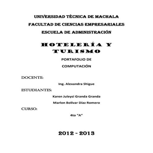 Portafolio de computacion