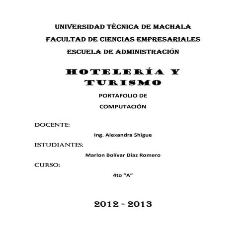 Portafolio de computacion marlon diaz