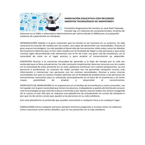 Portafolio de diagnostico RT