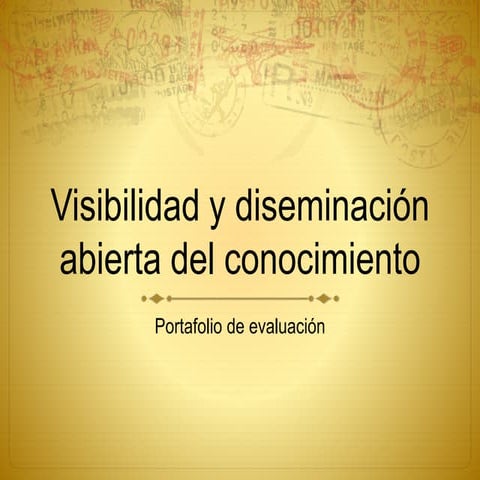 Portafolio de evaluación