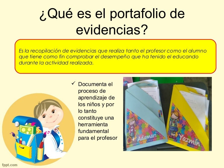 Portafolio de evidencias