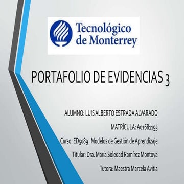 Portafolio de evidencias 3