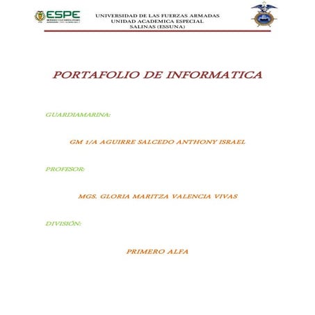Portafolio de informatica
