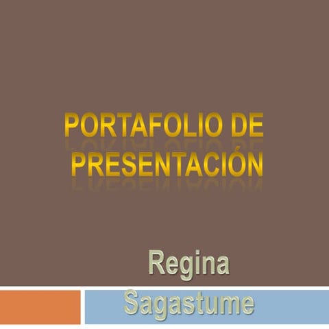 Portafolio de presentación semana 4 