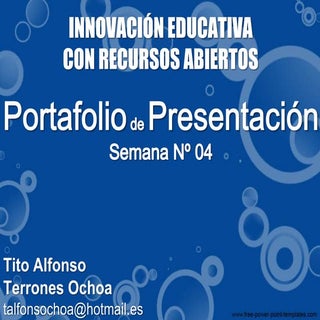 Portafolio de presentacion