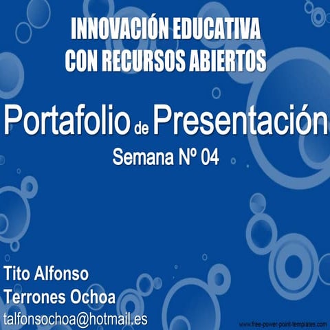 Portafolio de presentacion