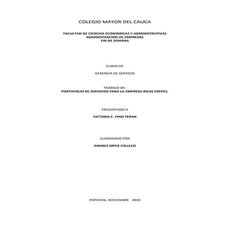 Portafolio de servicio1