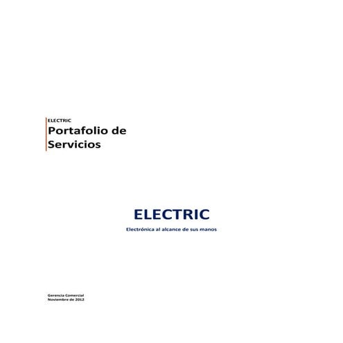 Portafolio de servicio_electric