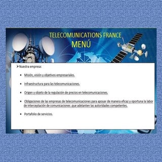 Portafolio de servicios telecomunic...