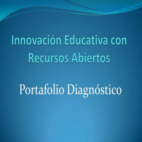 Practica 1.-Portafolio diagnostico