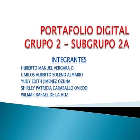 Portafolio digital