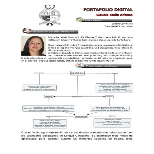 Portafolio digital   sub-grupo 1 b - claudia estella alfonso