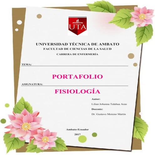 Portafolio fisiologia