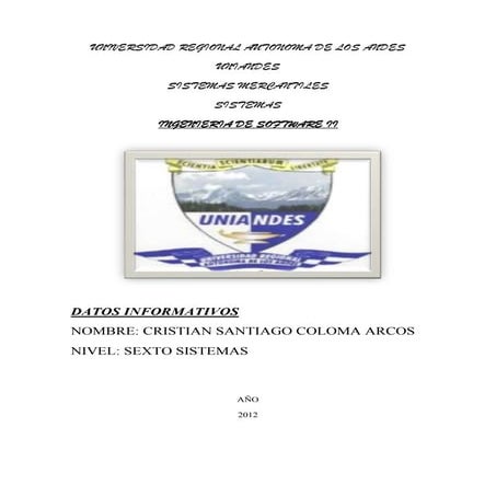 Portafolio ingenieria de software ii