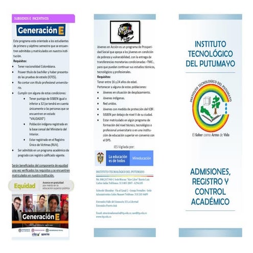 Portafolio - Inscripción y Matricula