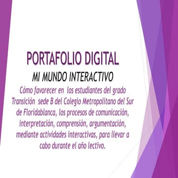 Por tafolio martha pimineto