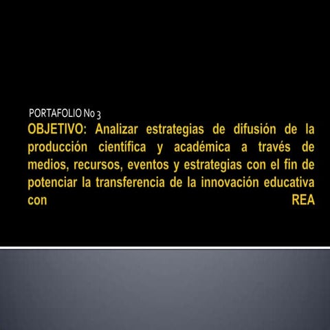 Portafolio no 3 objetivo