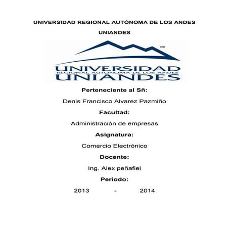 Comercio Electronio (portafolio 2do parcial)