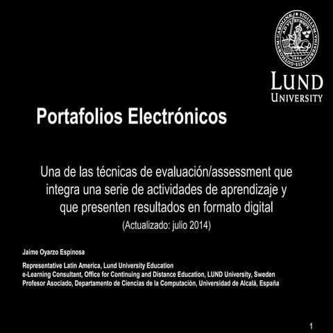 Portafolios Electrónicos