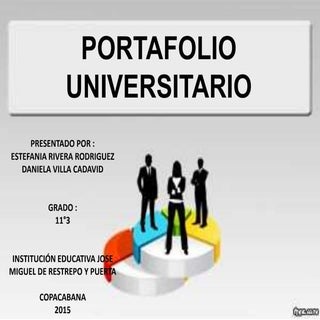 Portafolio universitario 
