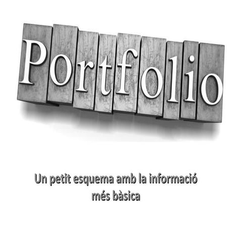 Portafolis cfp