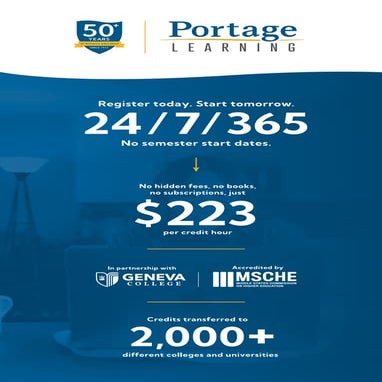 Portage Learning Student Information Packet | PDF