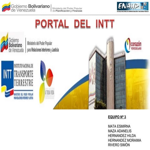 Portal inttt | PPT