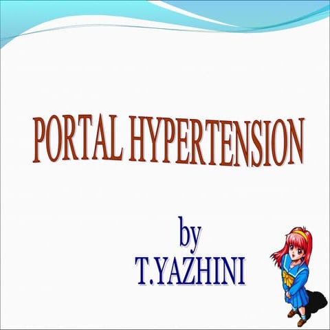 Portal hypertension
