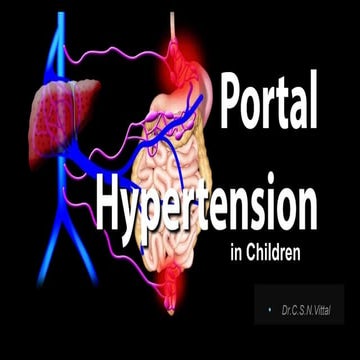 Portal Hypertension in Children