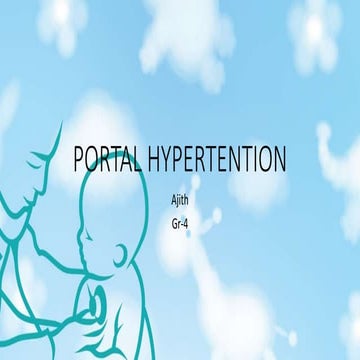 Portal hypertention