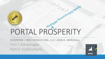 Portal Prosperity: An Overview Part I and Part II