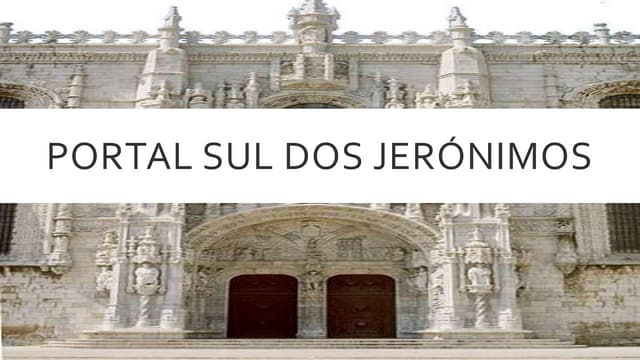 Portal sul dos jerónimos