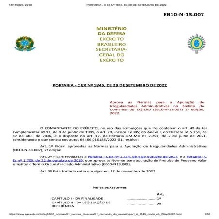 PORTARIA - APURAR IRREGULARIDADES C EX Nº 1845, DE 29 DE SETEMBRO DE 2022_.pdf