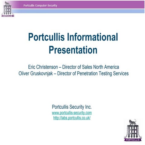 Portcullis Us Public 2012 V 1