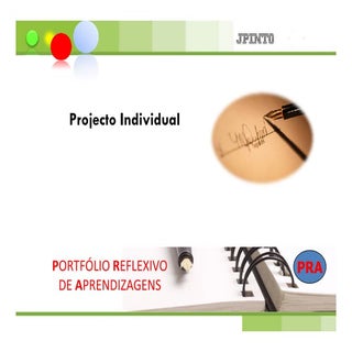 PRA - Portefólio Reflexivo Aprendiz...