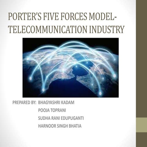 Porter's five forces model for Indian Telecom industry