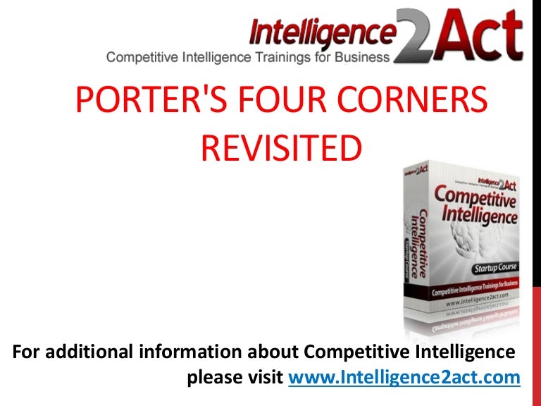 Porter's four corners revisited
