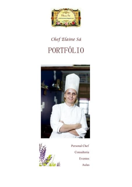 Portfólio Chef Elaine Sá