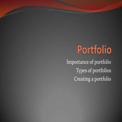 Class 10 Portfolio